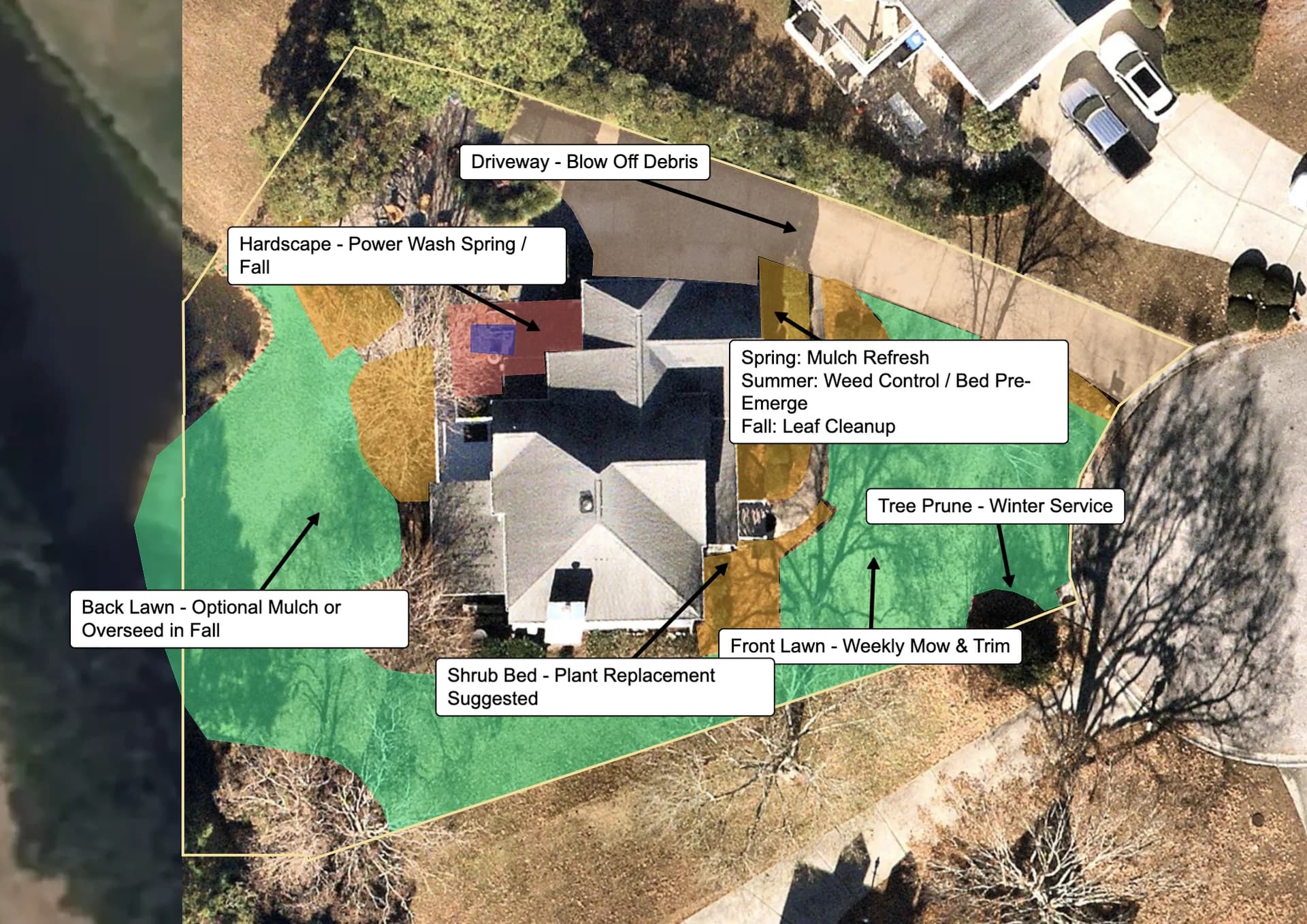 LaunchPad property measurement and quoting interface
